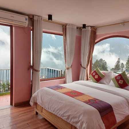 Sapa Scenery Hotel Exterior foto